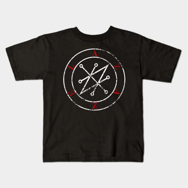 Azazel Sigil Kids T-Shirt by ArcaNexus